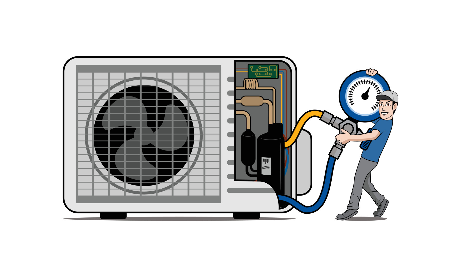 hvac-service-vector